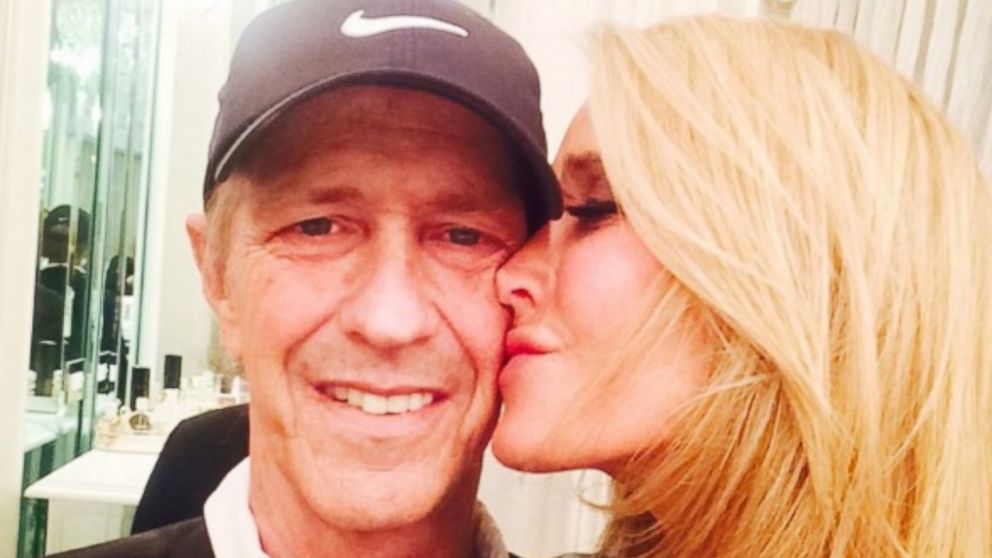 PHOTO: Monty Brinson and Kim Richards in a photo posted to her Instagram with the caption, "Me & My Monty.......#iloveyou."