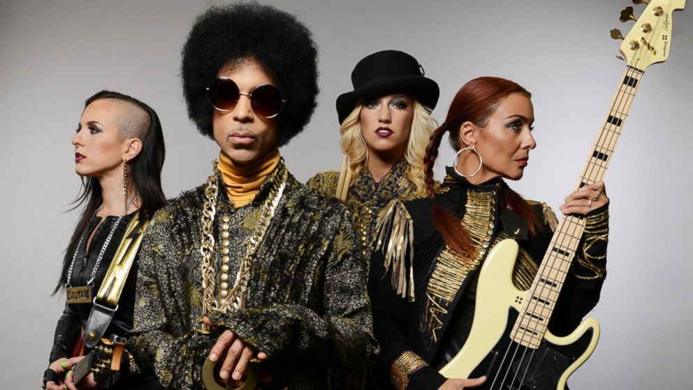 PHOTO: Prince and the all-female band, 3RDEYEGIRL.
