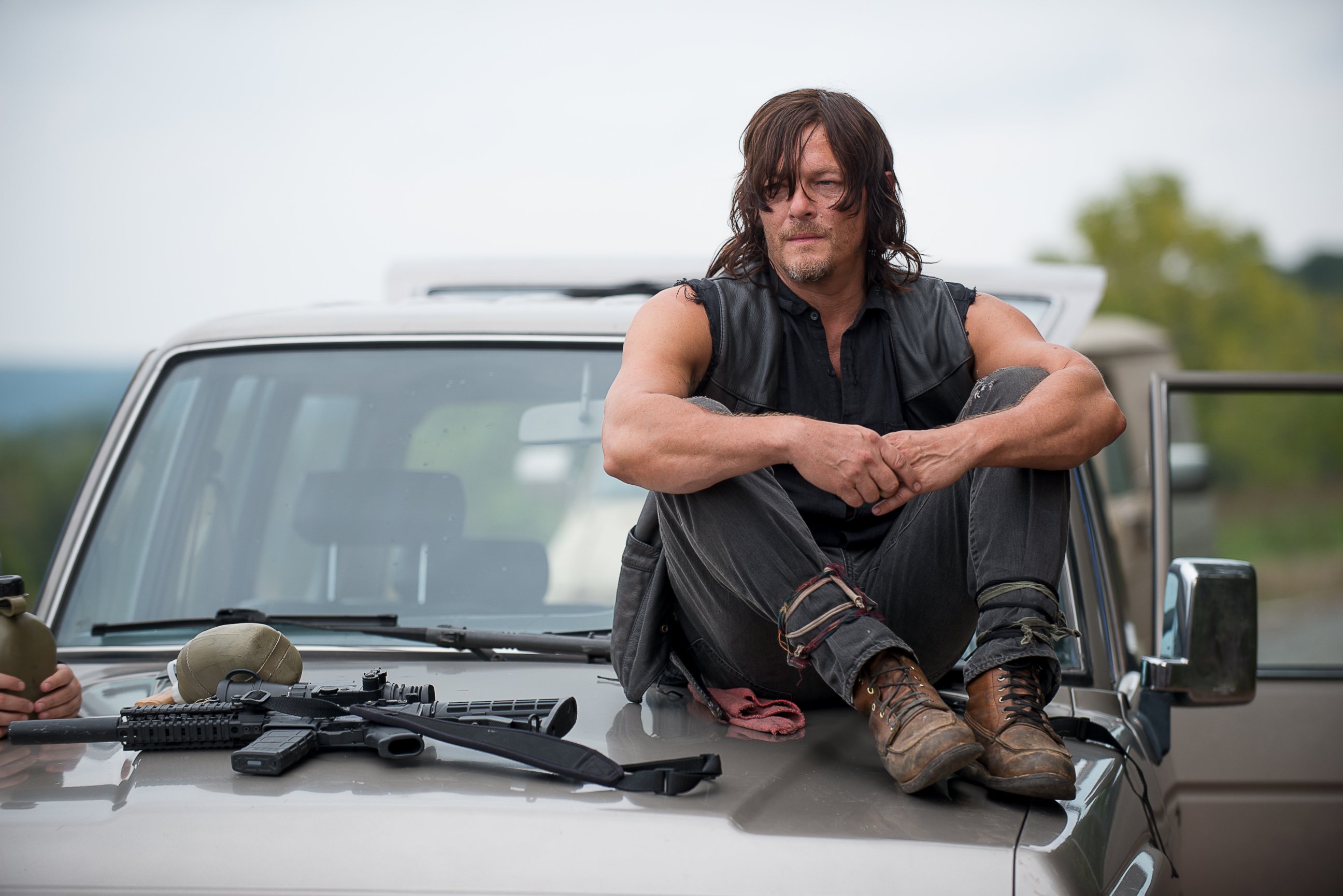 PHOTO: Norman Reedus as Daryl Dixon on Season 6 of The Walking Dead.