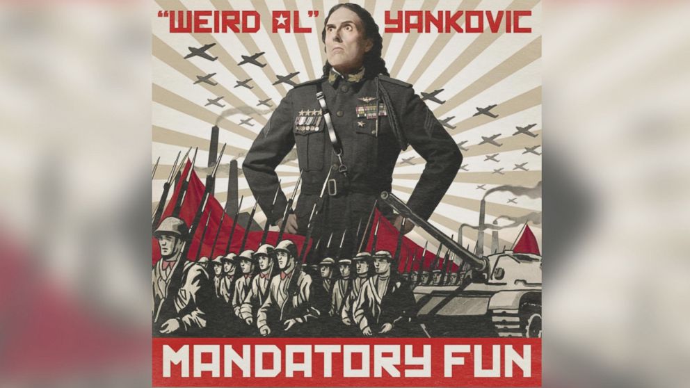 PHOTO: "Weird Al" Yankovic's album cover, Mandatory Fun.