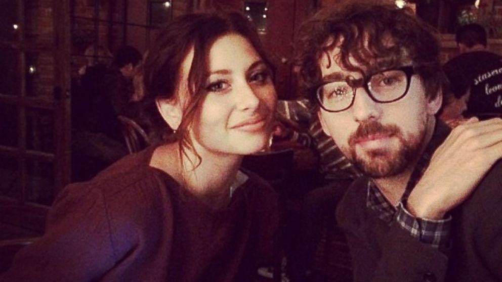 Aly Michalka posted this photo of herself and then-fiance Stephen Ringer to Instagram, July 6, 2014.