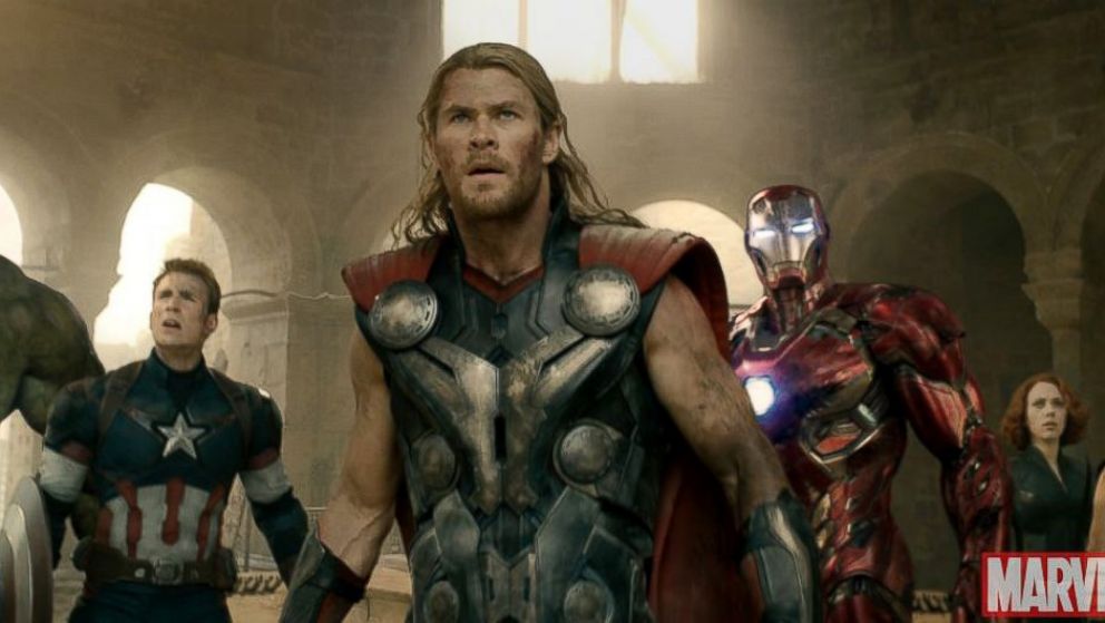 Scene from the movie "Avengers: Age of Ultron."