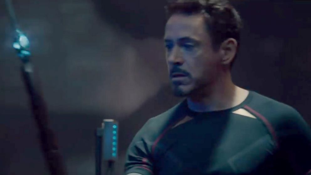 PHOTO: Robert Downey Jr. as Tony Stark in the latest trailer for Marvel's Avengers: Age of Ultron.