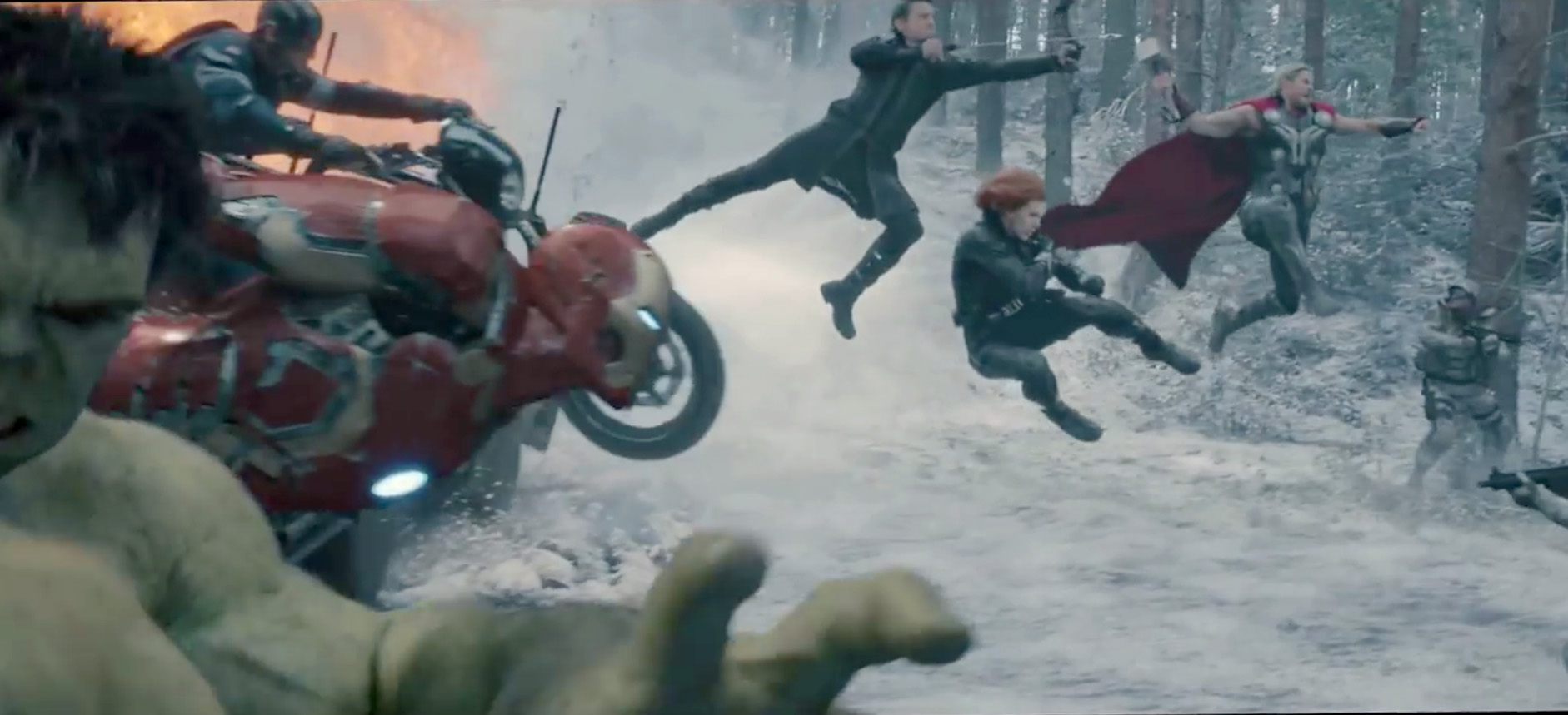PHOTO: The Avengers team assembles in the latest trailer for Marvel's Avengers: Age of Ultron.