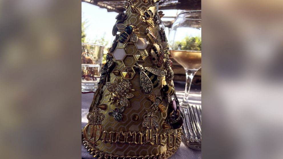 PHOTO: Beyonce posted this photo of her party hat to her website, Sept. 16, 2014.