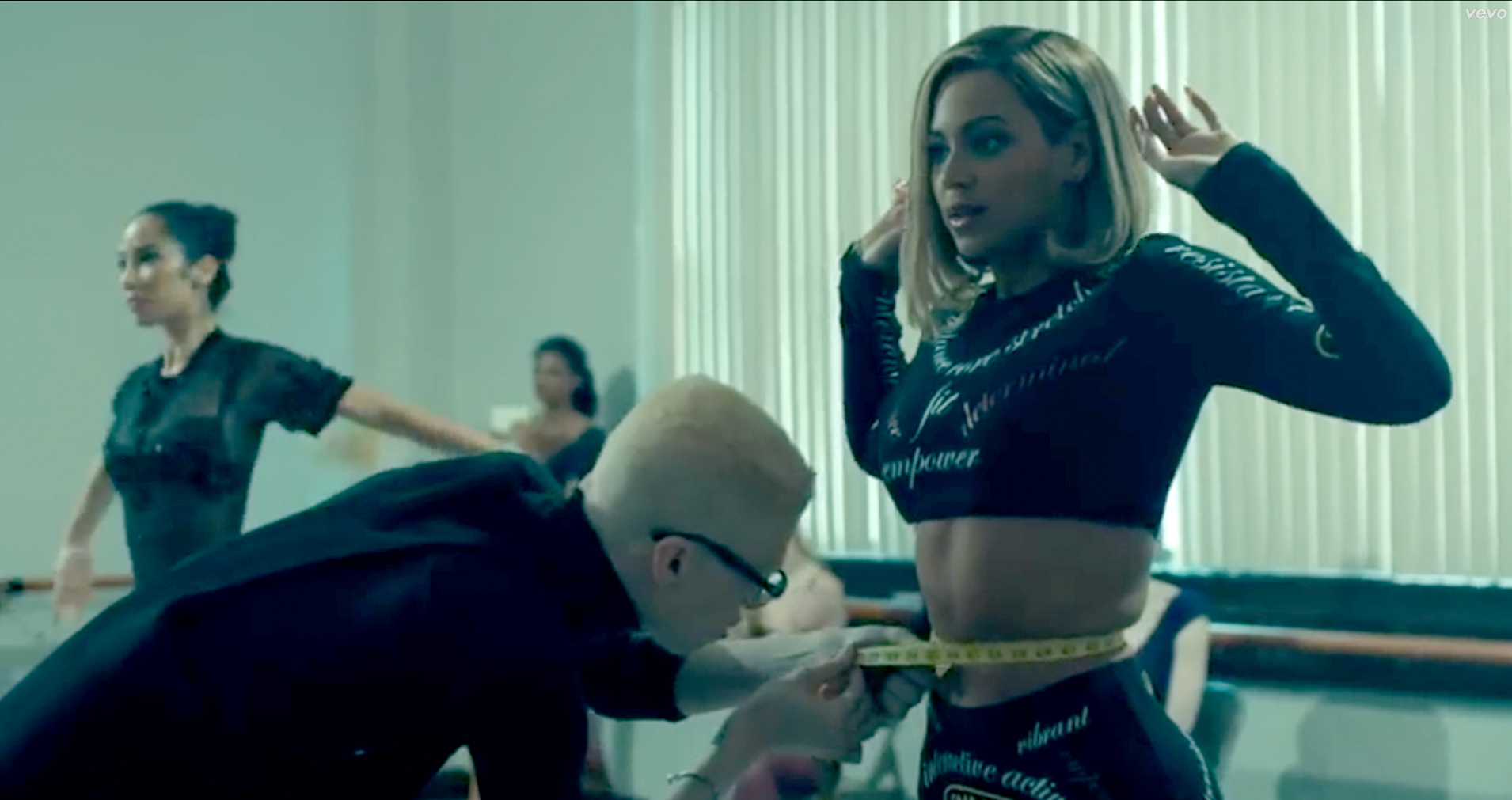 PHOTO: Beyonce in the music video for 'Pretty Hurts.'