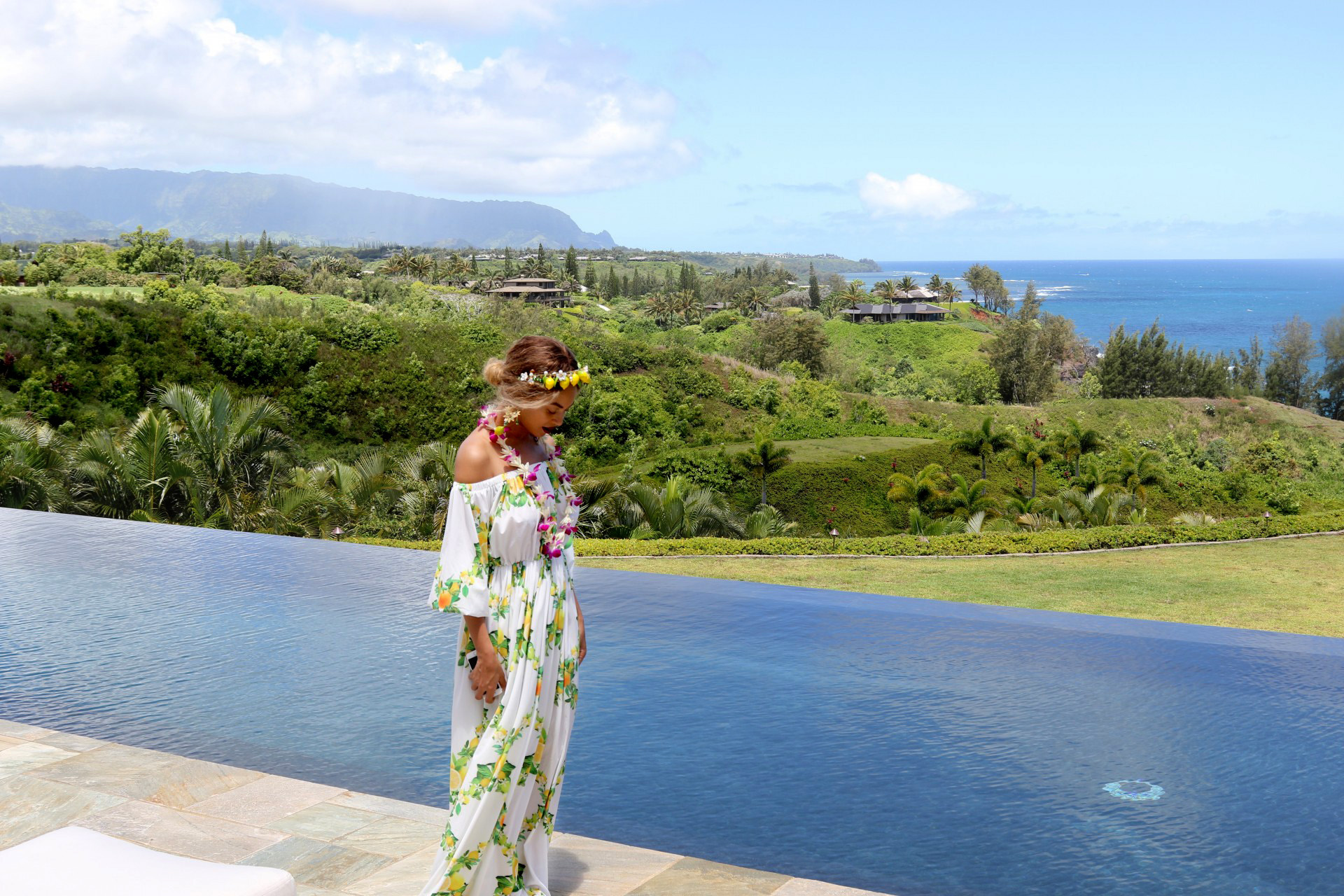 PHOTO: Beyonce is seen on her vacation with husband Jay-Z, not pictured, and daughter Blue Ivy, not pictured, in a series of photos she shared on her website.