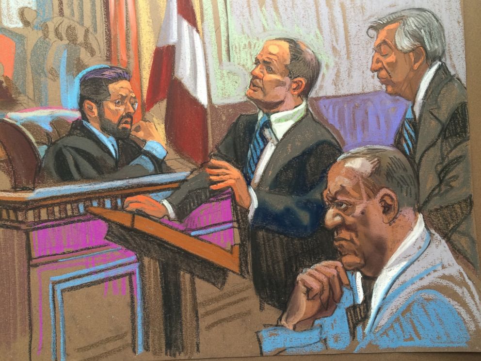 PHOTO: A courtroom sketch depicts Bill Cosby, Sept. 6, 2016 in Norristown, Pennsylvania.