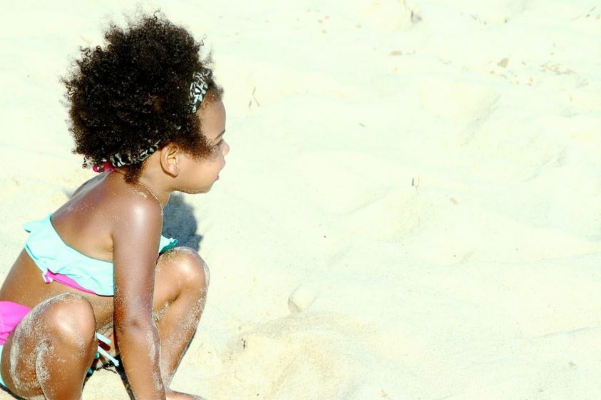 PHOTO: Beyonce posted this photo of Blue Ivy to her website, Sept. 16, 2014.