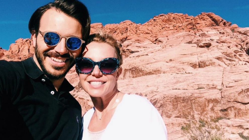 Britney Spears posted this photo of herself and Charlie Ebersol to Twitter, Nov. 10, 2014.