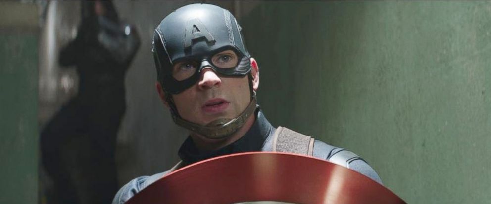 PHOTO: Chris Evans, as Captain America, in a scene from "Captain America: Civil War."