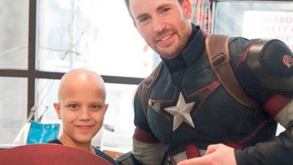 Seattle Children’s Hospital posted images on Twitter with this caption: "Meeting Captain America and Star-Lord is an experience our patients will always remember. #TwitterBowl, March 7, 2015.