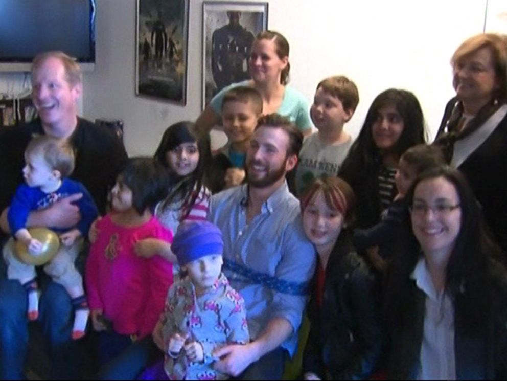 'Captain America' Chris Evans Surprises 9-Year-Old 