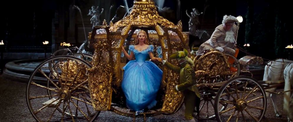 PHOTO: Lily James is Cinderella in the official trailer for Disney's 'Cinderella.'