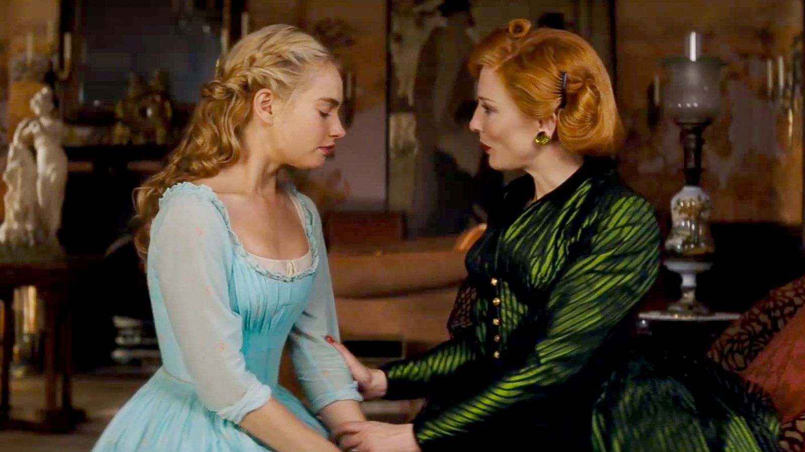 Watch 'Cinderella' Trailer Starring Cate Blanchett, Lily James and Helena  Bonham Carter - ABC News