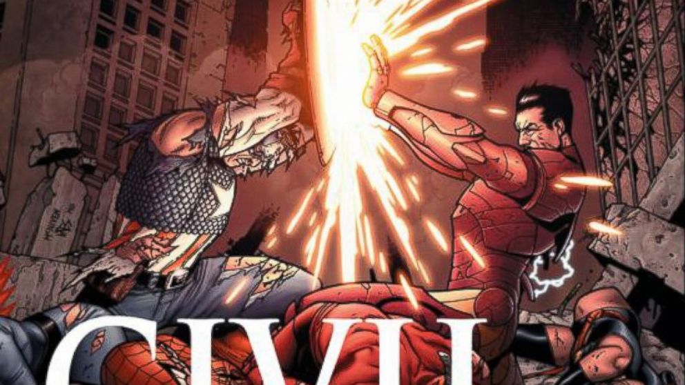 Marvel's Civil Wars cover.