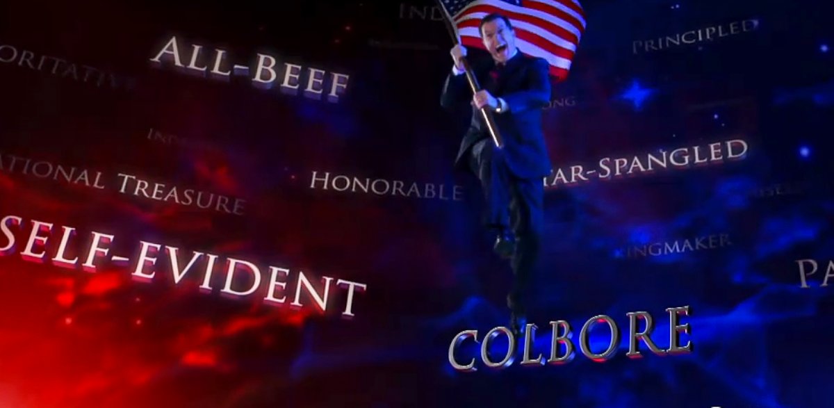 PHOTO: A screengrab from an episode of "The Colbert Report" posted to Comedy Central is seen. 