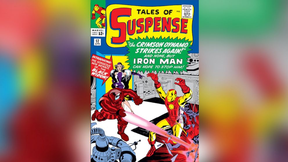 PHOTO: Natalia "Black Widow" Romanova joined the Marvel Universe by making her first appearance in "Tales of Suspense" #52 released in 1964.