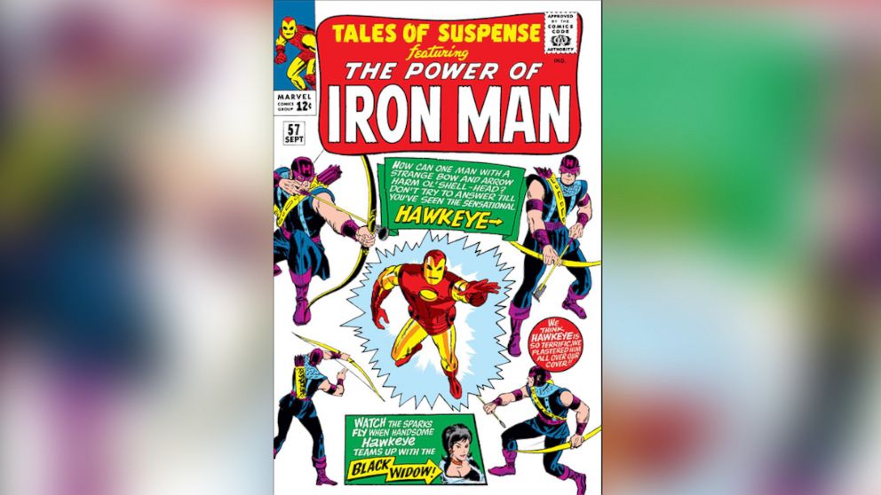 PHOTO: Hawkeye was first introduced to the Marvel Universe as a villain to Iron Man in "Tales of Suspense #57" in 1964 before teaming up with Black Widow and later the Avengers.