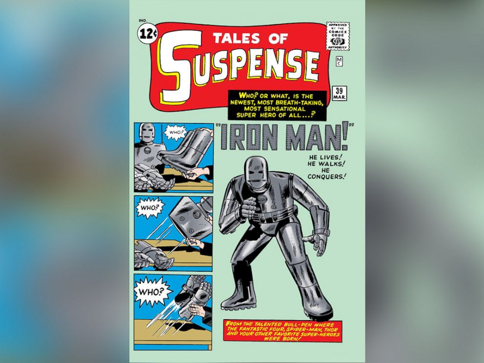 PHOTO: Long before Robert Downey Jr. took on the role of Tony 'Iron Man' Stark, the metal man changed the face of comics forever by debuting in "Tales of Suspense #39" in 1959.