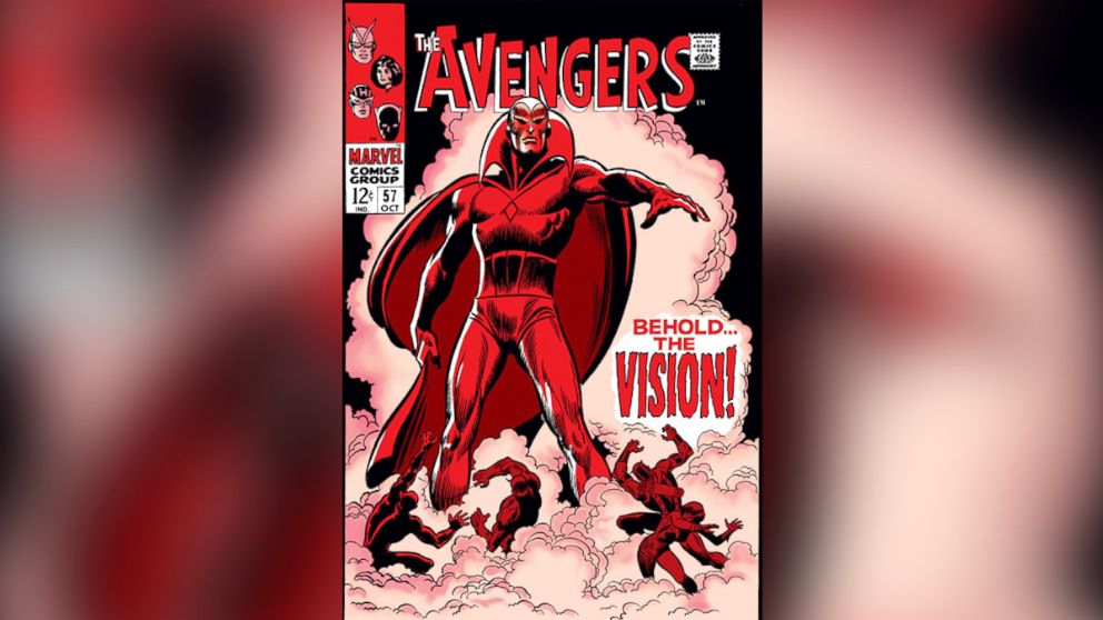 PHOTO: Created by the villain Ultron as an android to destroy the Avengers team, Vision made his first appearance on "The Avenegers #57." 
