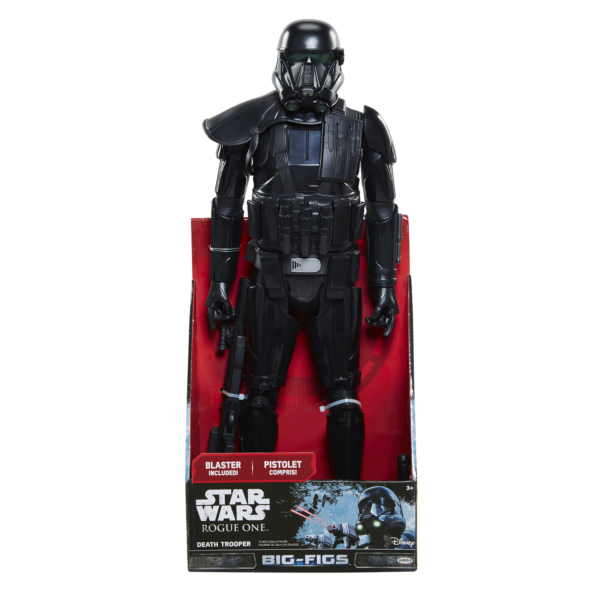PHOTO: A "Rogue One: A Star Wars Story" deathtrooper action figure from Jakks Pacific is seen here.