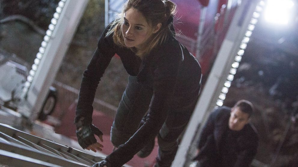 Shailene Woodley in a scene from &quot;Divergent.&quot;
