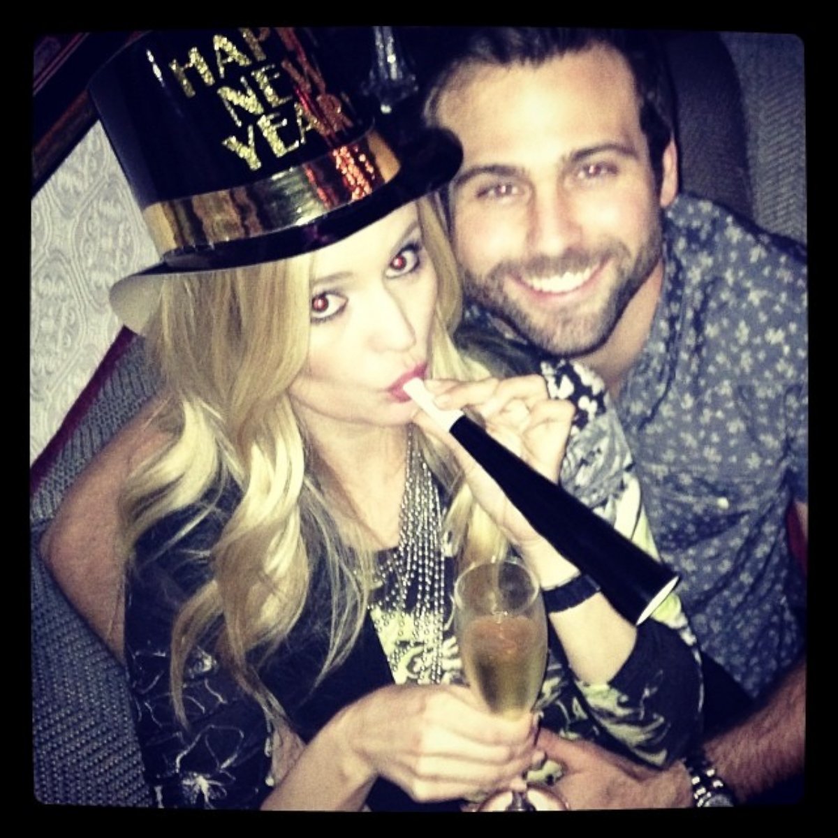 PHOTO:Emily Maynard posted this Instagram photo with this caption "it's going to be a good year :", Jan. 1, 2014.