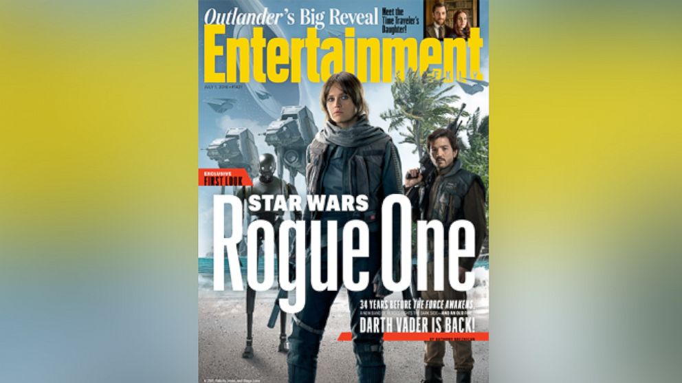 PHOTO: Entertainment Weekly magazine has an exclusive first look at "Rogue One: A Star Wars Story." The issue goes on sale nationwide Friday, June 24.