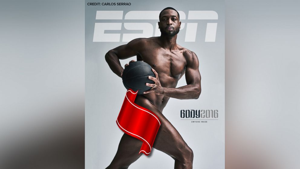 PHOTO: Dwyane Wade poses for ESPN The Magazine Body Issue in New York, June 6, 2016.