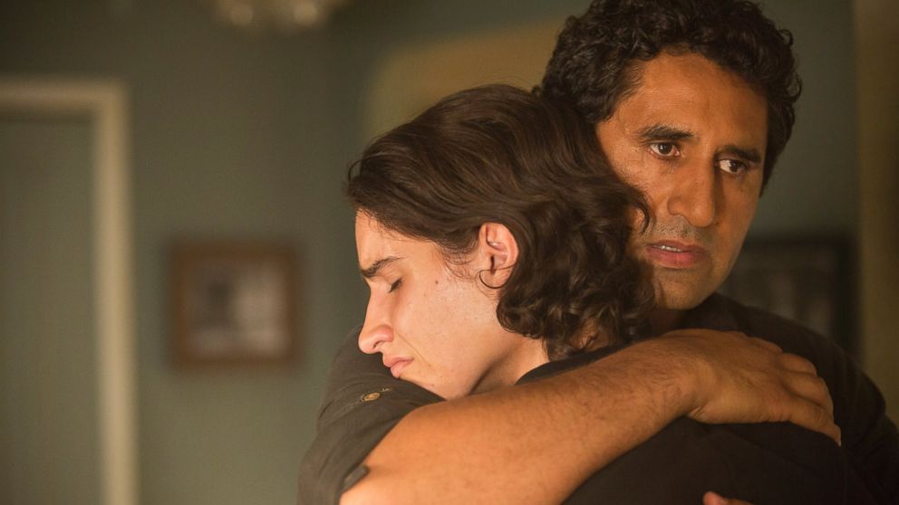 Lorenzo James Henrie as Chris and Cliff Curtis as Travis in a scene from Fear The Walking Dead.