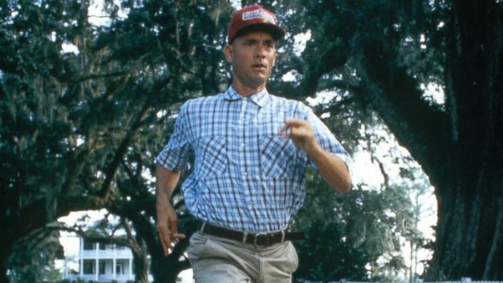 Tom Hanks  in Forrest Gump, 1994.