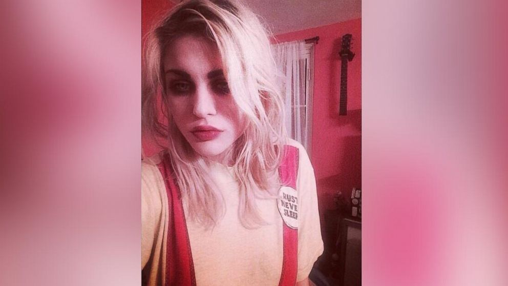 Francis Bean Cobain posted this selfie to Twitter, June 10, 2014.