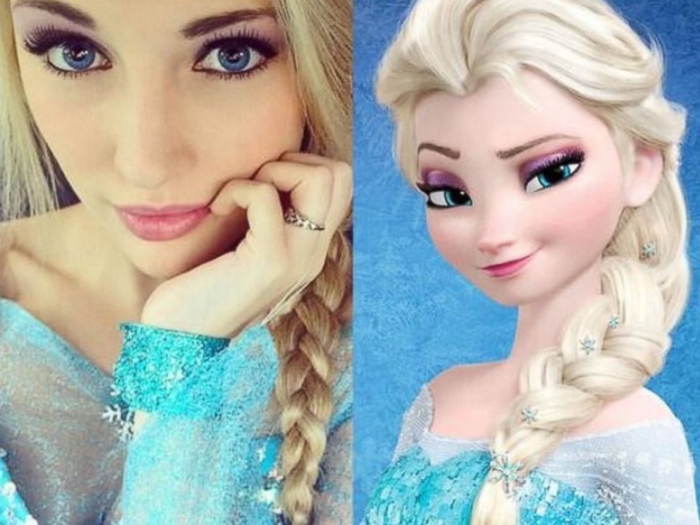 Meet Faith Carlson, the Actress Who Looks Just Like Elsa From 'Frozen' - ABC News
