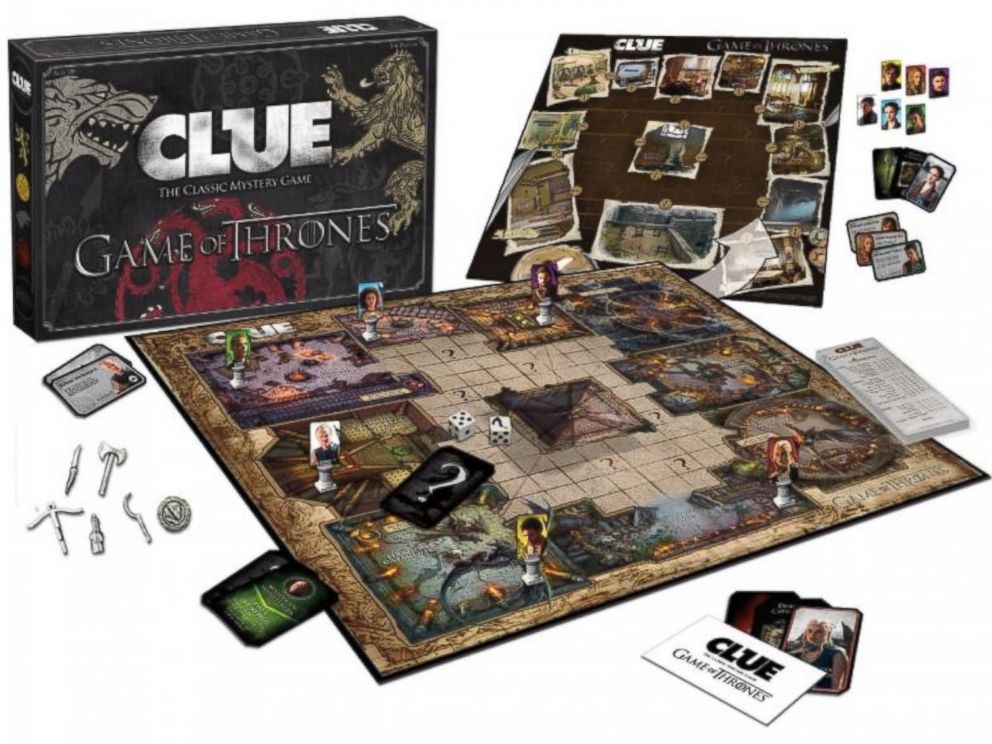 PHOTO: USAopoly and HBO Global Licensing have announced Clue: "Game of Thrones" is now available in stores across the United States and Canada.