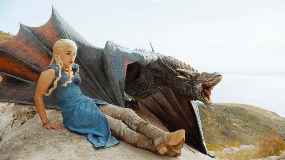 Emilia Clarke as Daenerys Targaryen in season 4 of "Game of Thrones."
