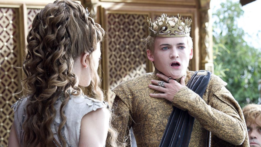 PHOTO: Natalie Dormer as Margery Tyrell, left, and Jack Gleeson as Joffrey Baratheon in a scene from 'Game of Thrones.'