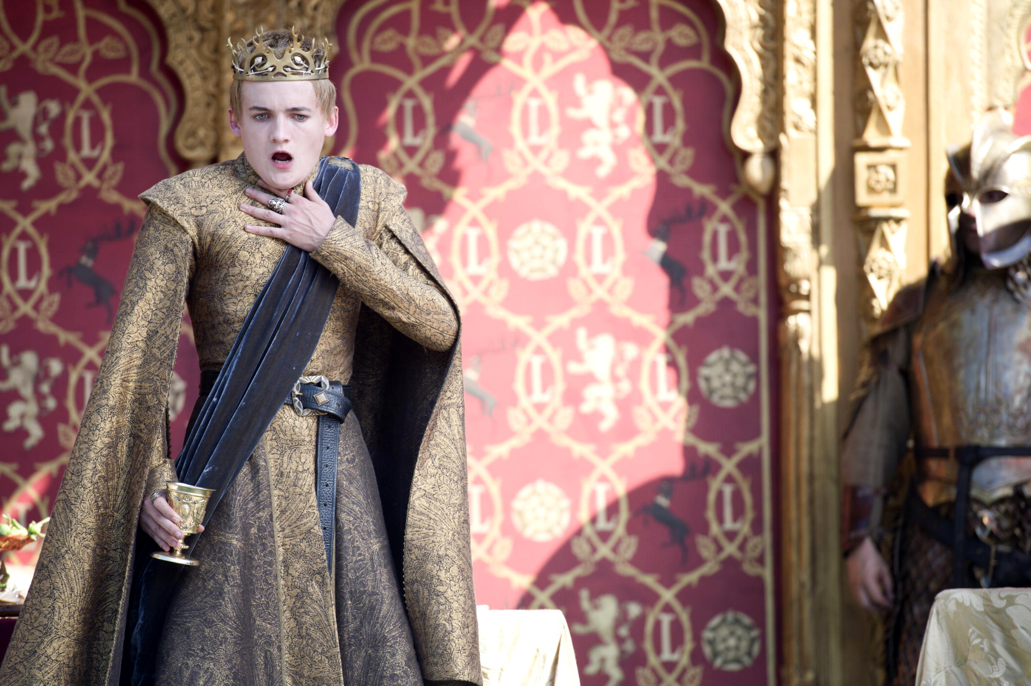 PHOTO: Jack Gleeson, as King Joffrey, in a scene from 'Game of Thrones.'