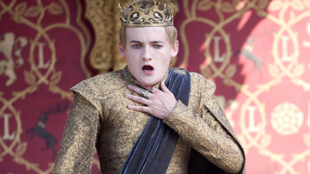 Jack Gleeson , as King Joffrey, in a scene from "Game of Thrones."