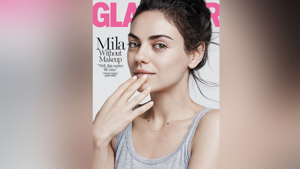 Mila Kunis appears in the August 2016 issue of Glamour.