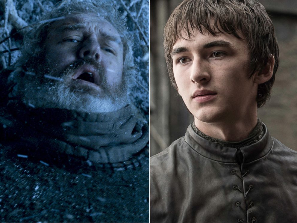 PHOTO:Kristian Nairn as Hodor, left, and Isaac Hempstead Wright as Bran Stark in scenes from "Game of Thrones."  
