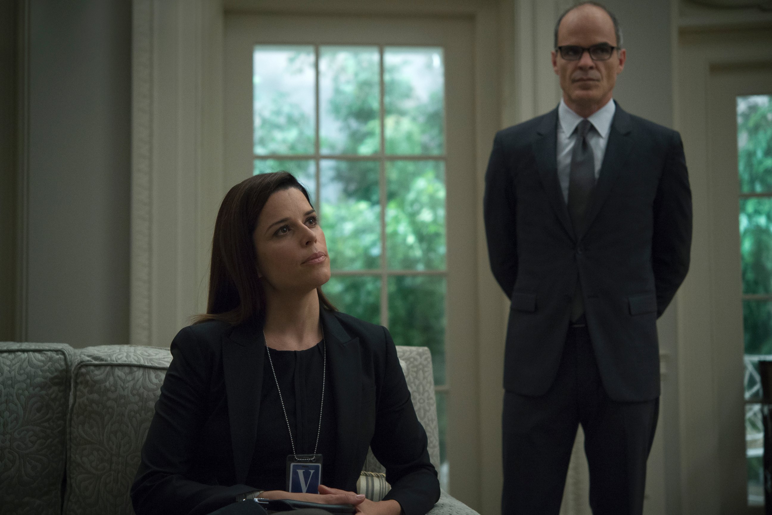 PHOTO: Neve Campbell in a scene from season 4 of "House of Cards."