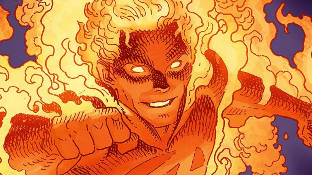 PHOTO: Fantastic Four member, The Human Torch