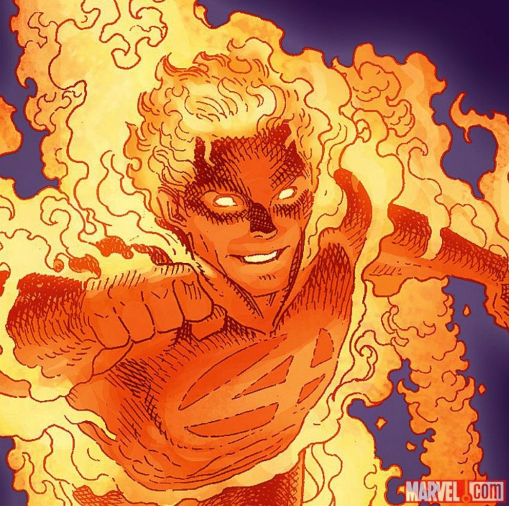 PHOTO: Fantastic Four member, The Human Torch