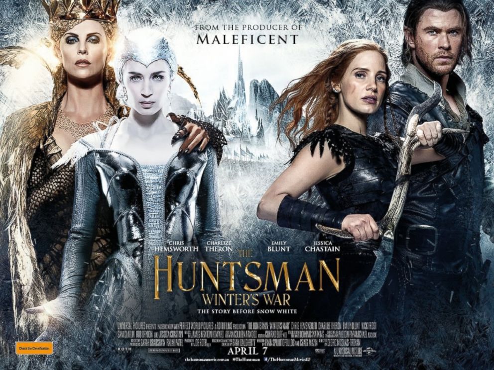 PHOTO: The movie poster for "Huntsman: Winter's War." 