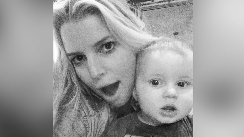 Jessica Simpson posted this image on Instagram with this caption: "Selfie fun," Feb. 21, 2014.