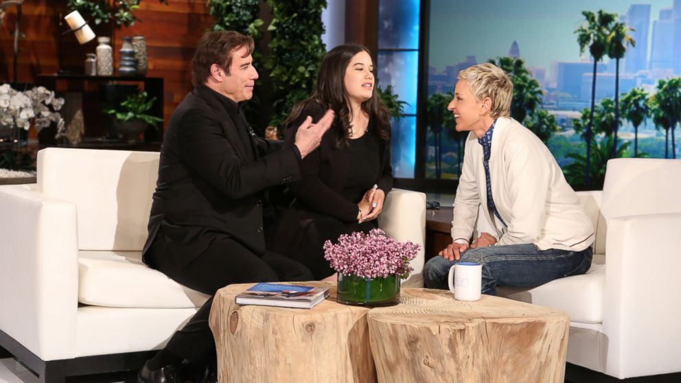 John Travolta appears on "The Ellen DeGeneres Show," April 5, 2016.
