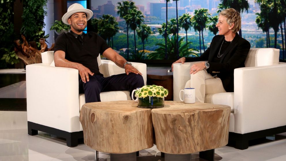 Actor Jussie Smollett of &quot;Empire&quot; opens up about his personal life in a rare one-on-one interview with Ellen DeGeneres.