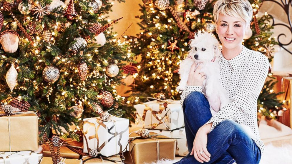 Take a peek inside Kaley Cuoco's holiday home, in this feature from Domaine.