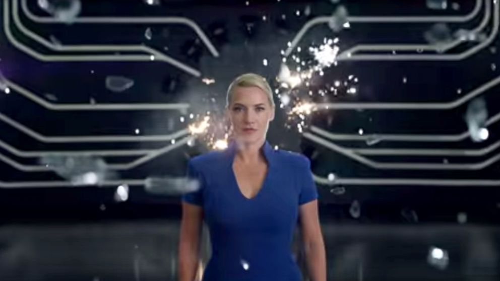 Kate Winslet in a scene from the movie "Allegiant."